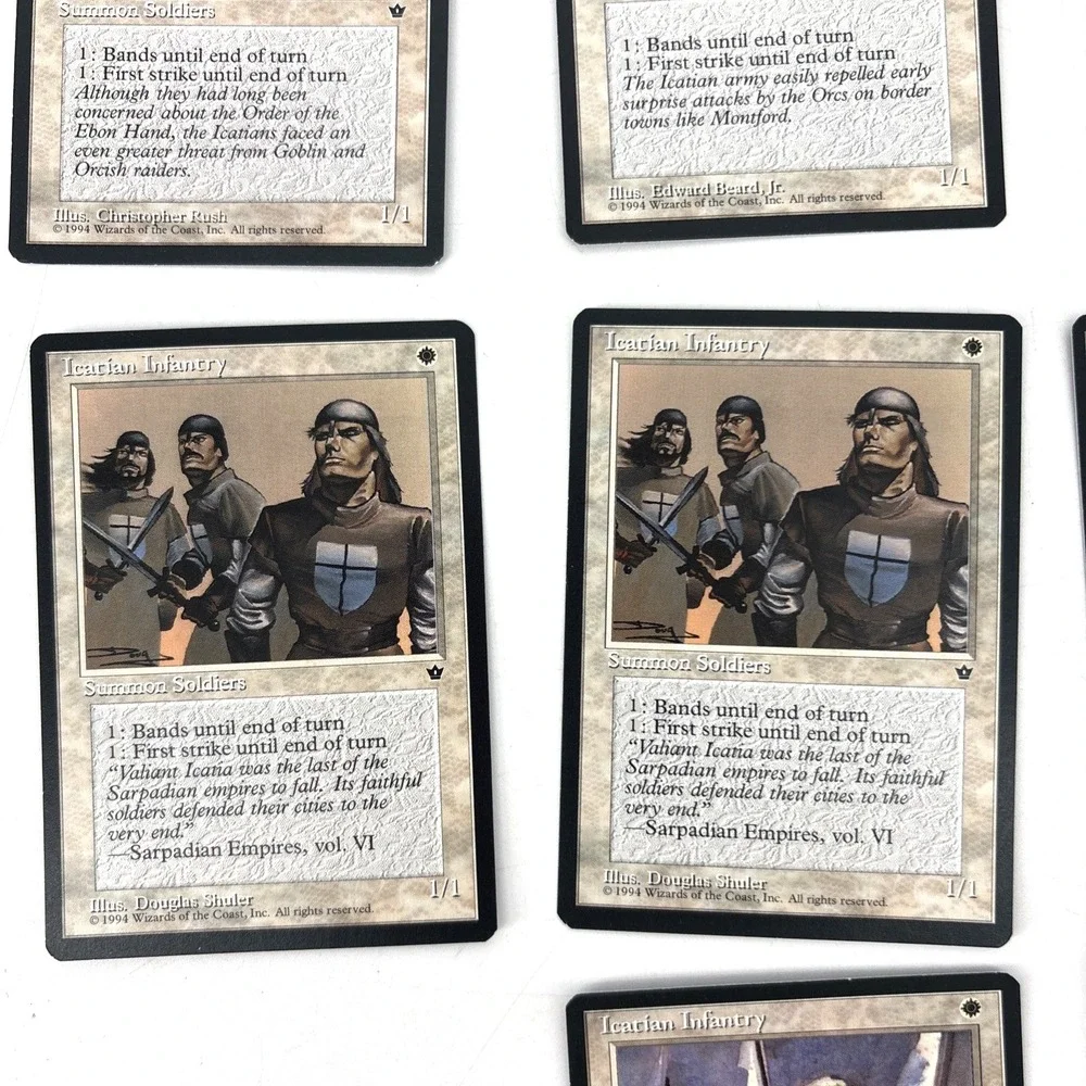 MTG White Fallen‎ Empires Lot – 22 Cards – LP to NM – Classic Old-School White